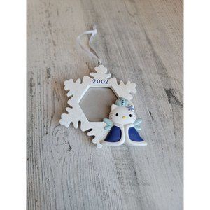 Hello Kitty 2002 vintage snow queen mini photo frame ornament Xmas